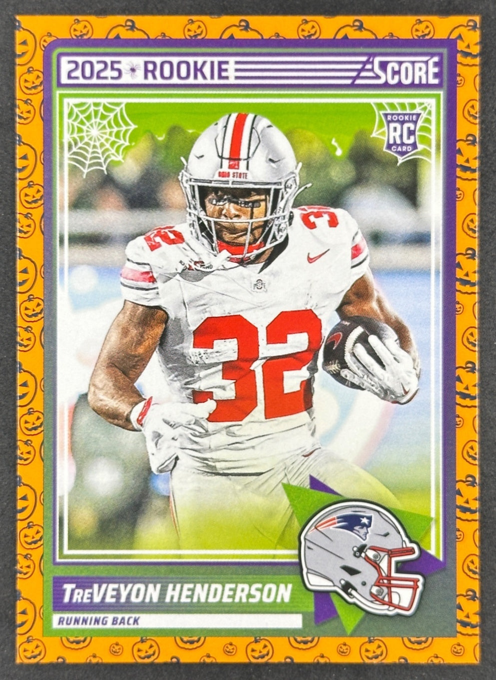 TreVeyon Henderson 2025 Score A Treat Rookies Football