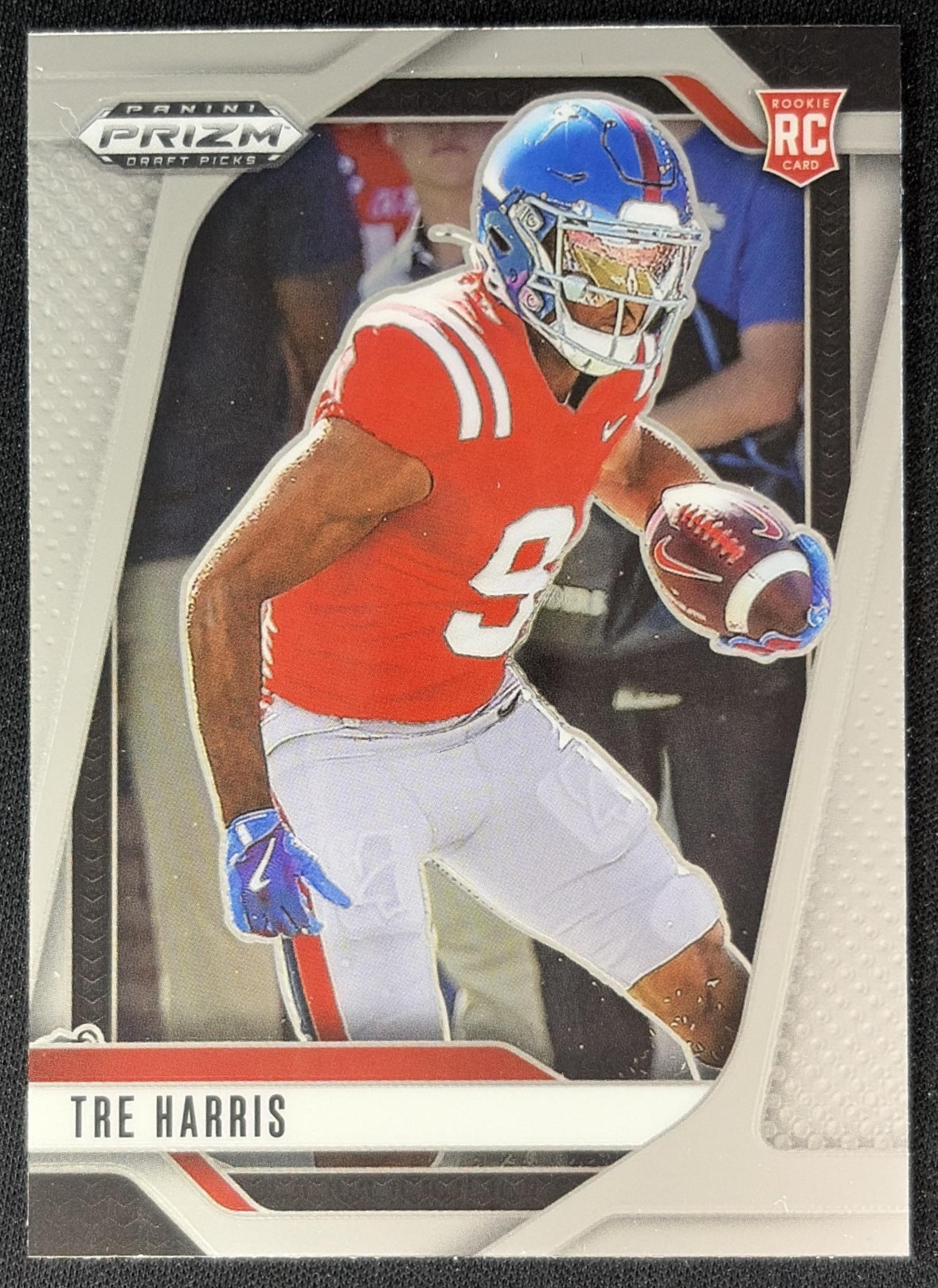Tre Harris 2025 Panini Prizm Draft Picks Rebels front
