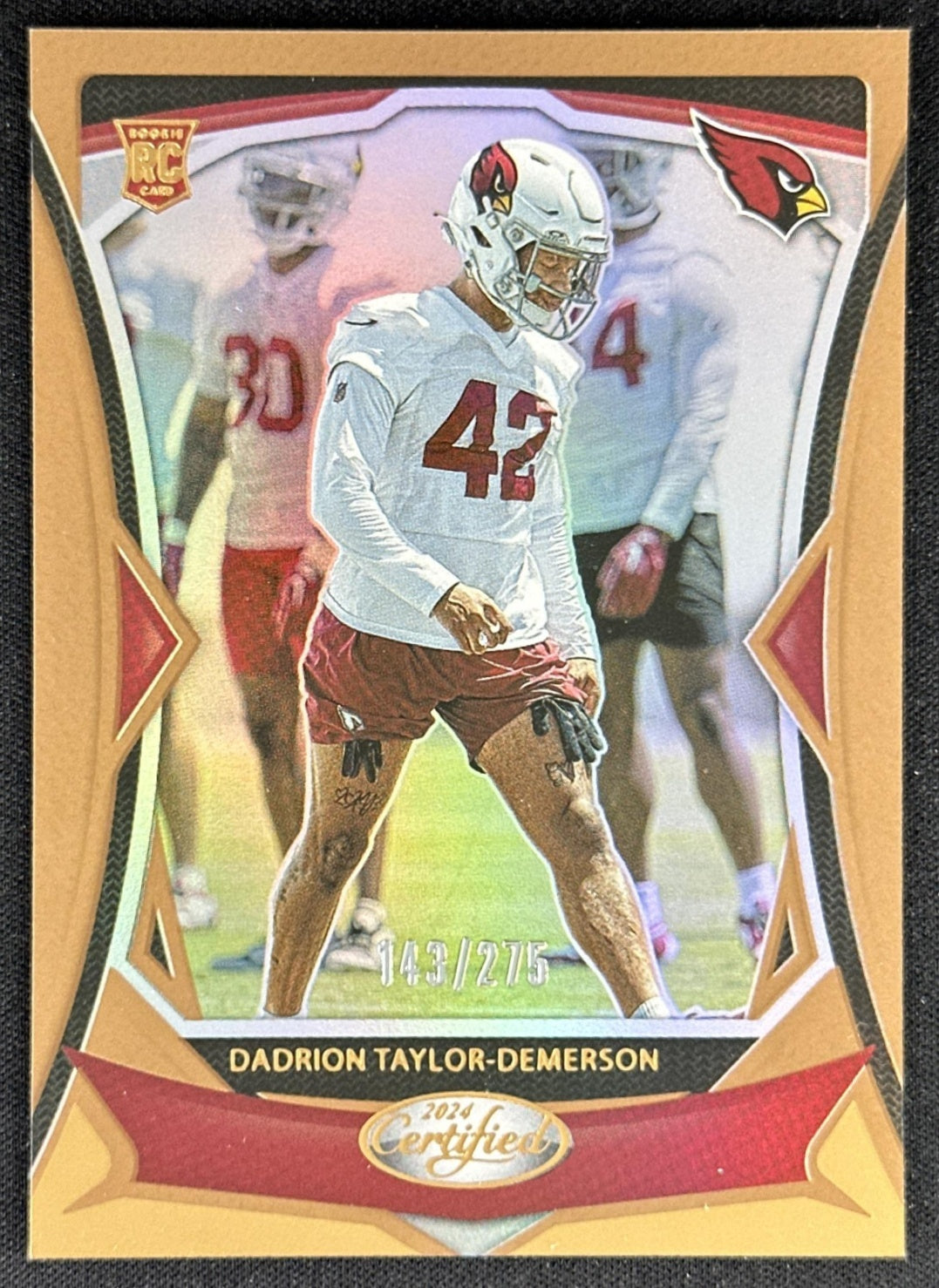 Darius Robinson 2024 Panini Certified Rookies Bronze Mirror /275 Cardinals