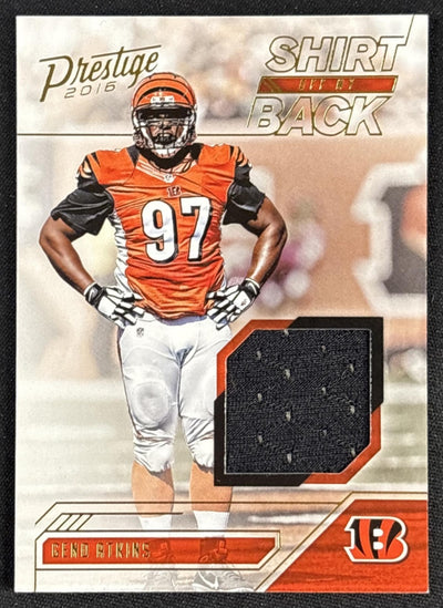 Geno Atkins 2016 Panini Prestige Shirt Off My Back /100 Bengals Default Title Sports Trading Cards