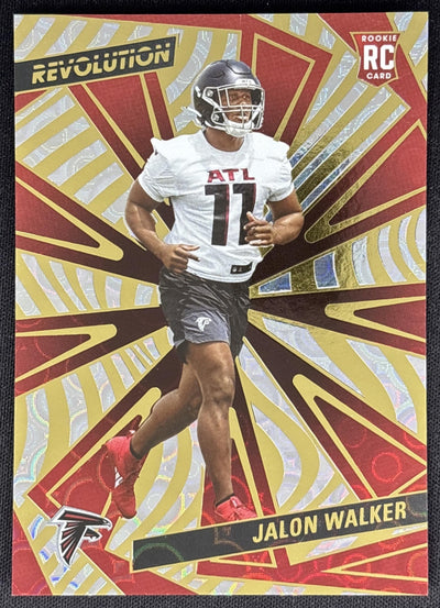 Jalon Walker 2025 Panini Revolution Rookies Groove Falcons Default Title Sports Trading Cards