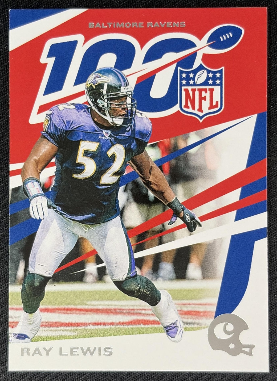 Ray Lewis 2019 Panini Chronicles NFL 100 Ravens front