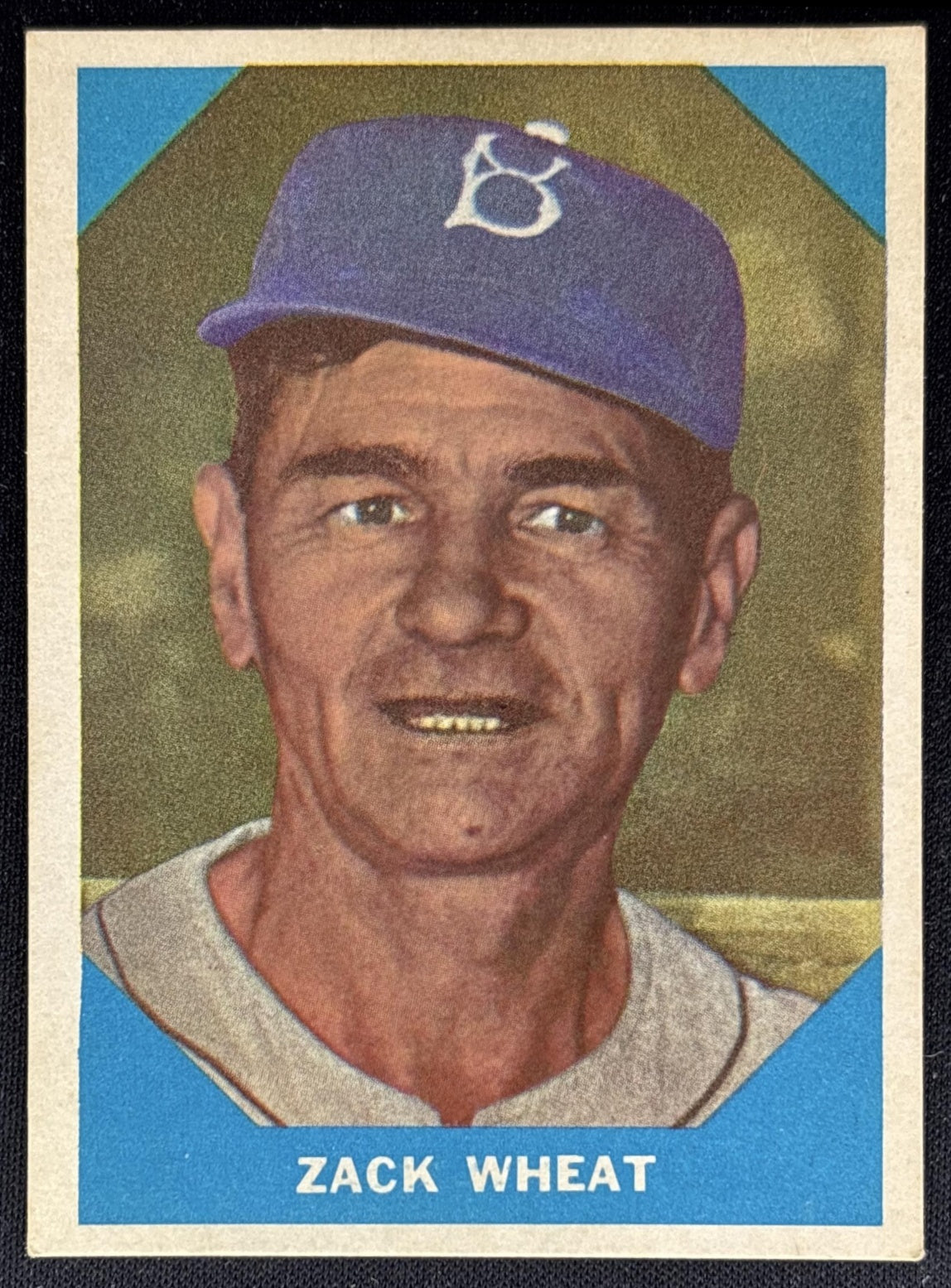 Zack Wheat 1960 Fleer Baseball Greats front