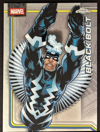 Black Bolt 2026 Topps Chrome Marvel Comics Sports Trading Cards