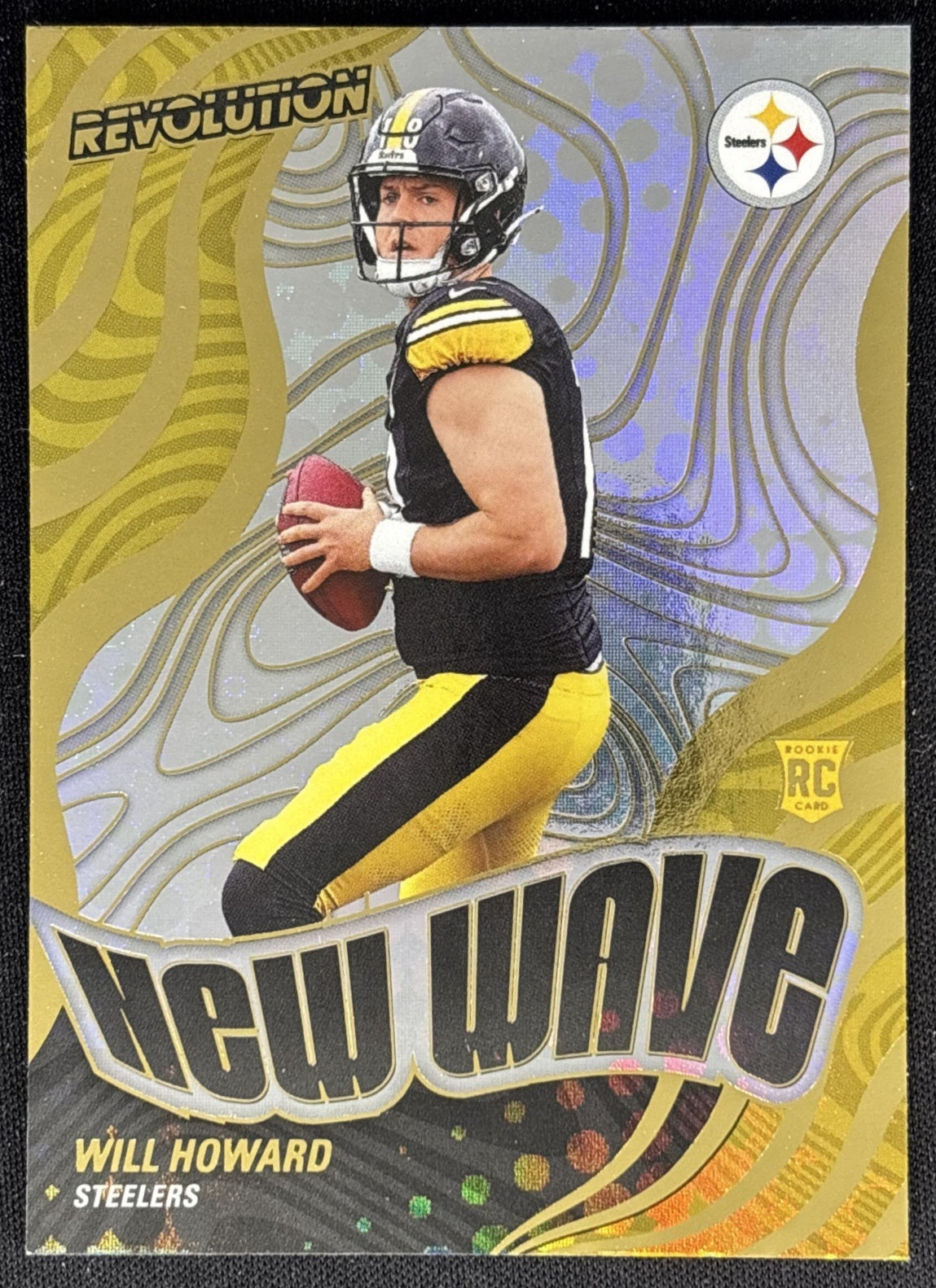 Will Howard 2025 Panini Revolution New Wave Steelers Sports Trading Cards