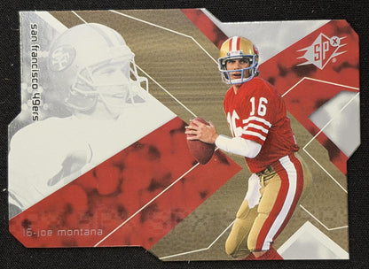 Joe Montana 2008 SPx 49ers Sports Trading Card