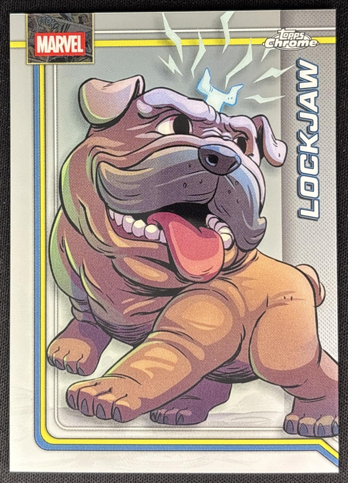 Lockjaw 2026 Topps Chrome Marvel Comics