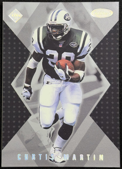 Curtis Martin 2000 Collector's Edge Masters Legends /5000 Jets sports trading card front