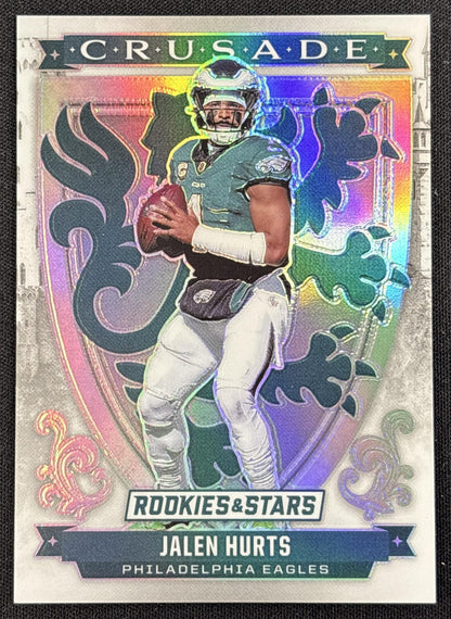 Jalen Hurts 2025 Panini Rookies & Stars Crusade White /149 Eagles