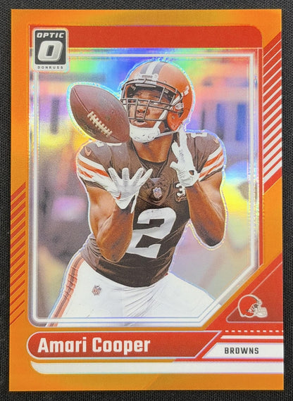 Amari Cooper 2024 Panini Donruss Optic Orange /249 Browns