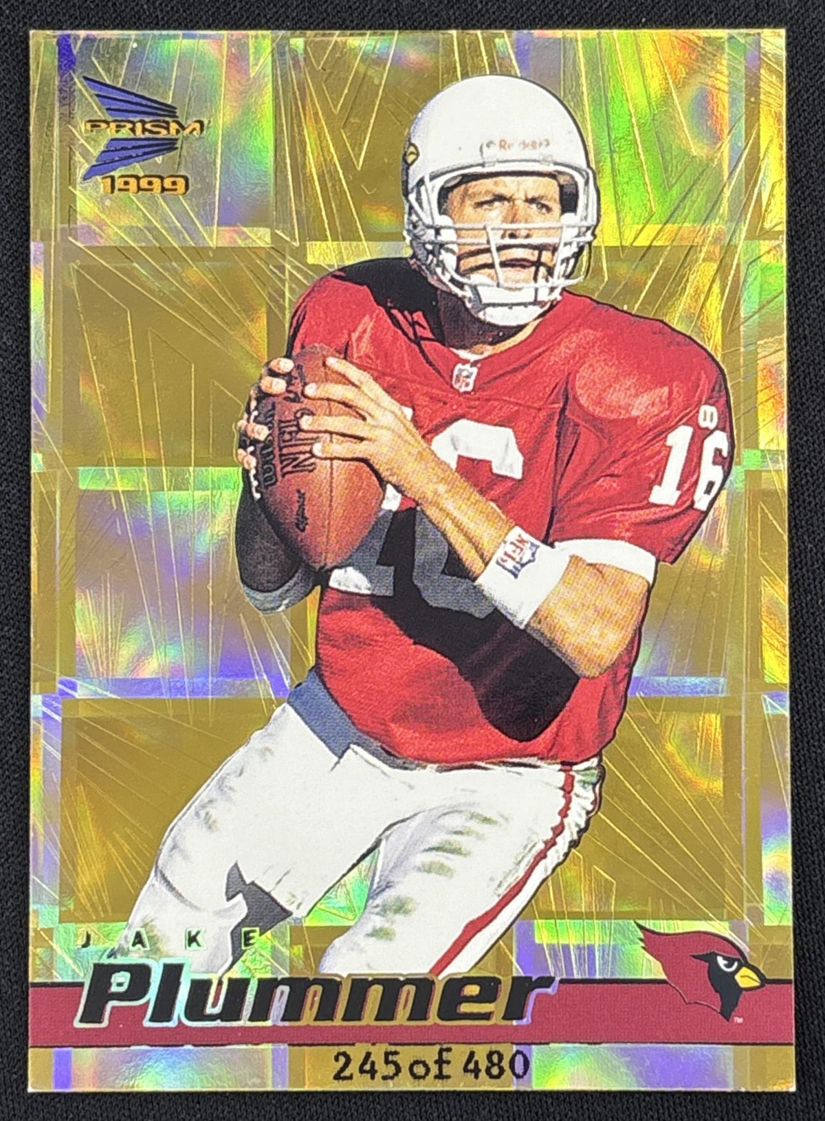 Jake Plummer 1999 Pacific Prism Cardinals - Front