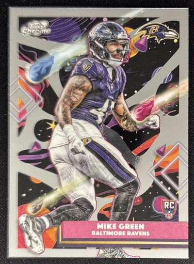 Mike Green 2025 Topps Cosmic Chrome Ravens Football