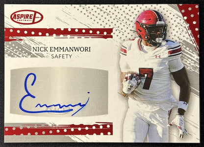 Nick Emmanwori 2025 Aspire Auto Seahawks front