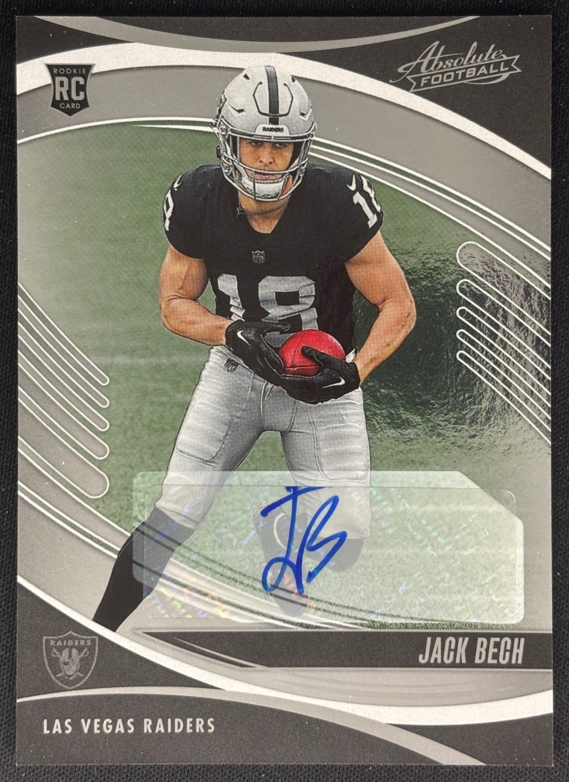 Jack Bech 2025 Panini Absolute Signature Rookies Raiders Default Title Sports Trading Cards
