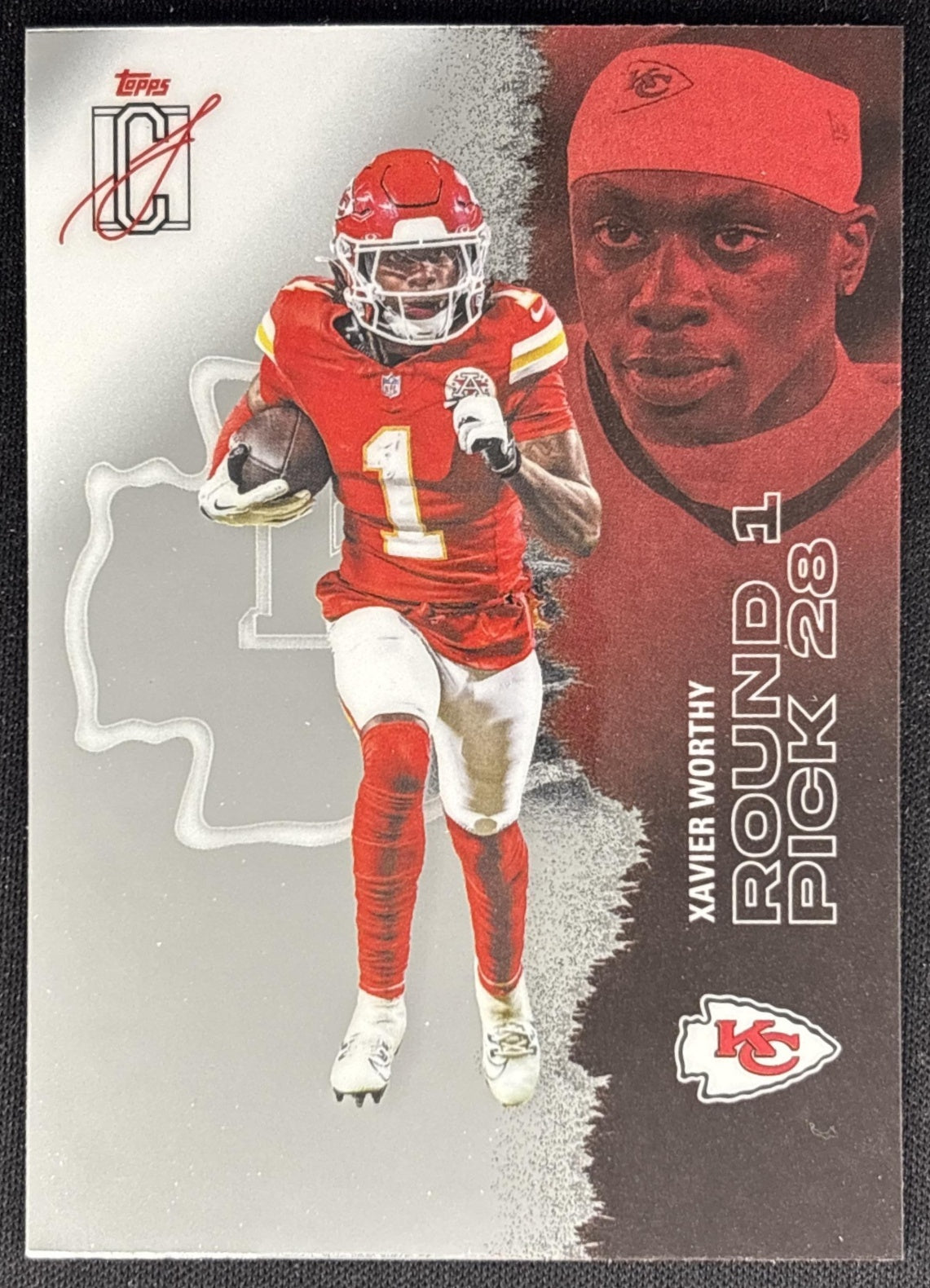 Xavier Worthy 2025 Topps Signature Class Chrome Veteran Chiefs Sports Trading Cards
