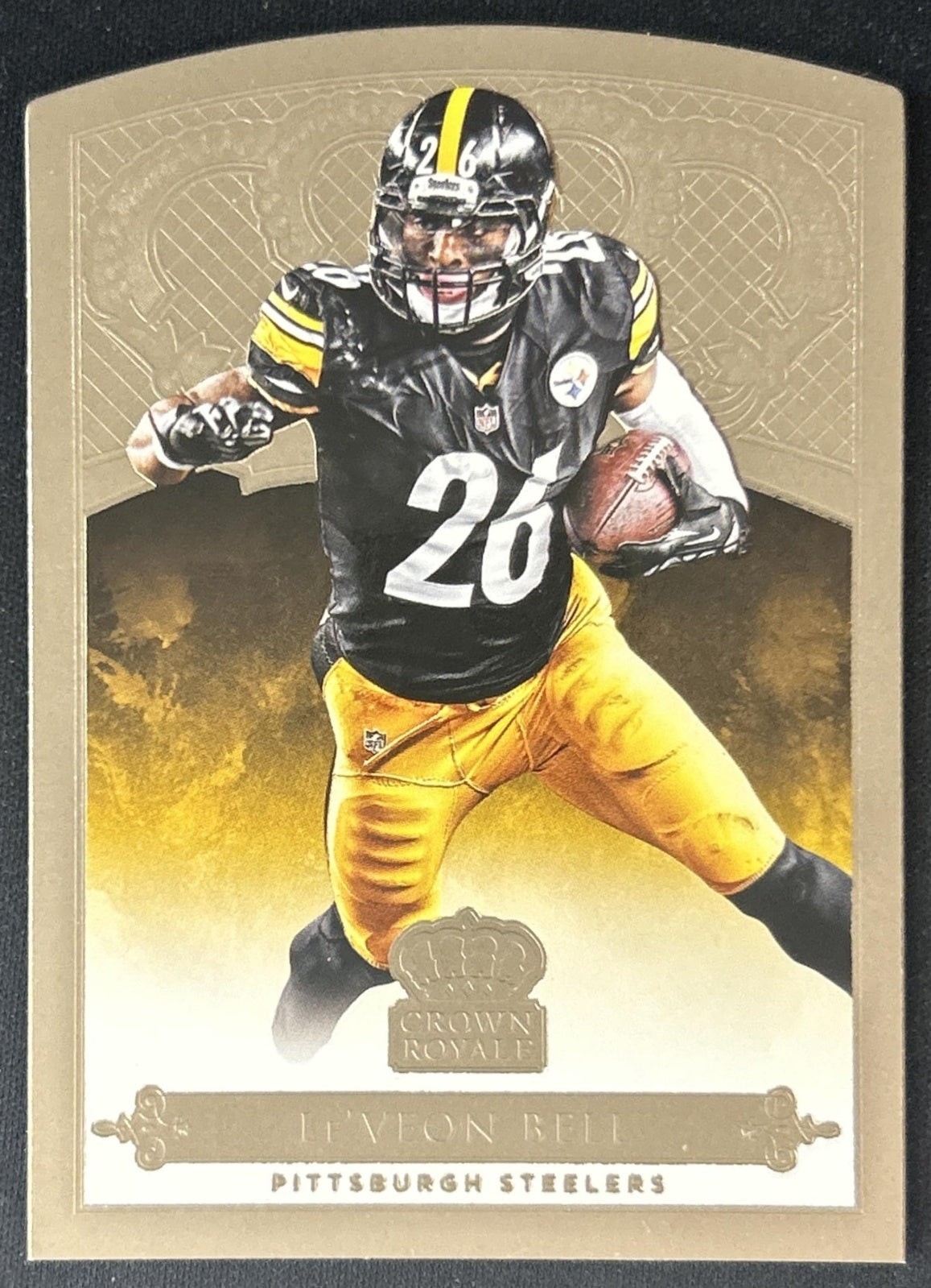 Le Veon Bell 2015 Panini Crown Royale Retail Bronze /199 Steelers front