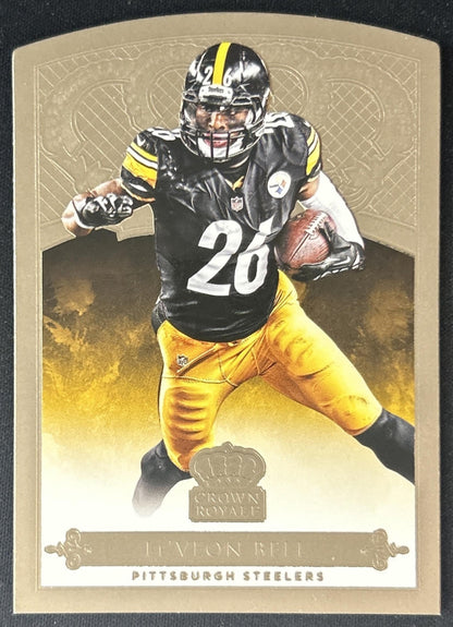 Le Veon Bell 2015 Panini Crown Royale Retail Bronze /199 Steelers front
