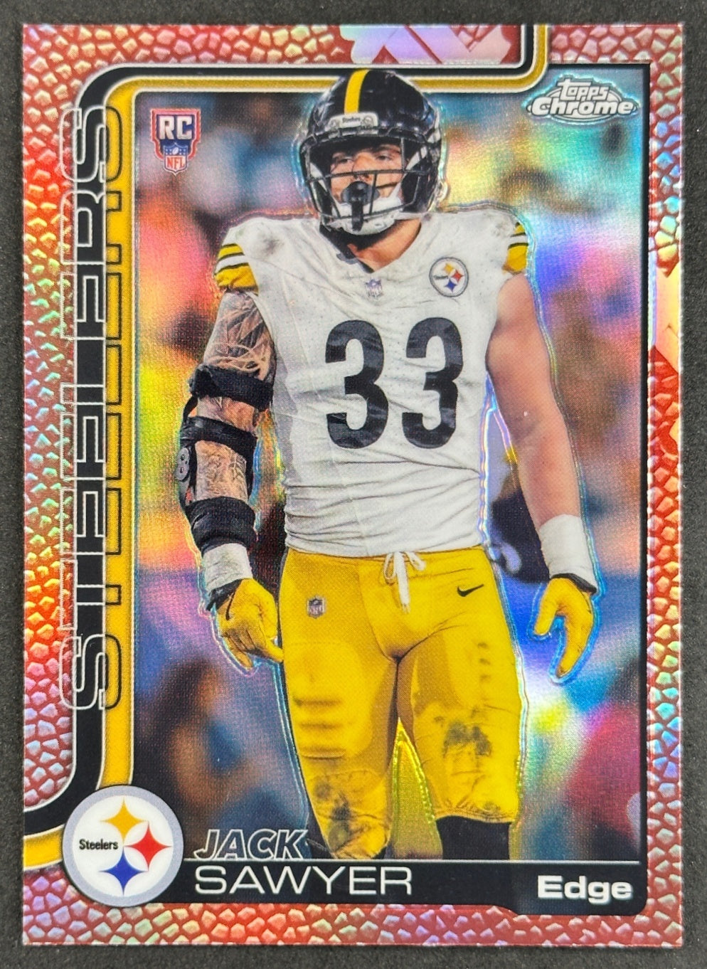 Jack Sawyer 2025 Topps Chrome Rookie Football Leath… | Wayne