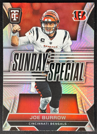 Joe Burrow 2024 Totally Certified Sunday Special Bengals