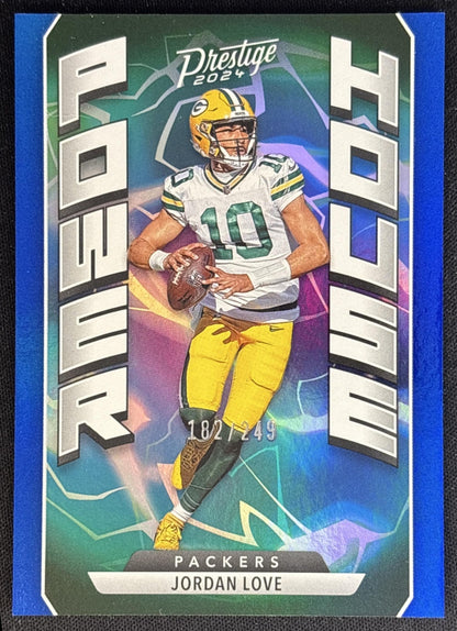 Jordan Love 2024 Panini Prestige Power House Xtra Points Blue /249 Packers Default Title Football