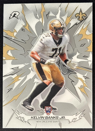 Kelvin Banks Jr. 2025 Topps Resurgence Saints Sports Trading Cards
