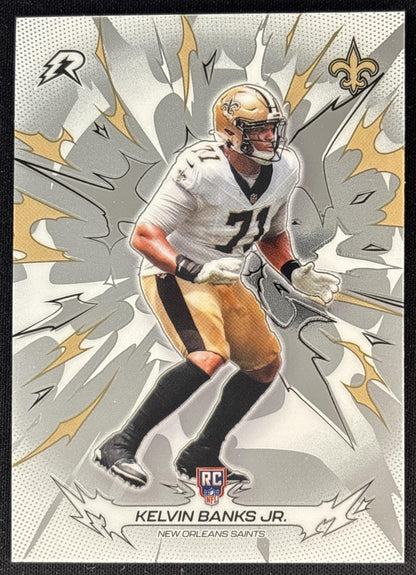 Kelvin Banks Jr. 2025 Topps Resurgence Saints Sports Trading Cards