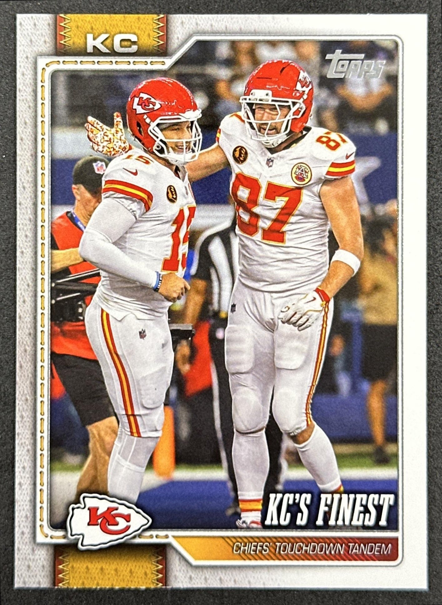 KC's Finest 2026 Topps Chiefs Flagship Chiefs Sports Trading Cards