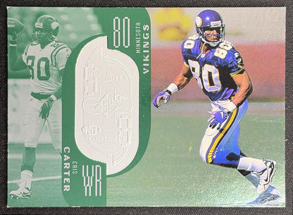 Cris Carter 1998 SPx Finite /10100 Vikings