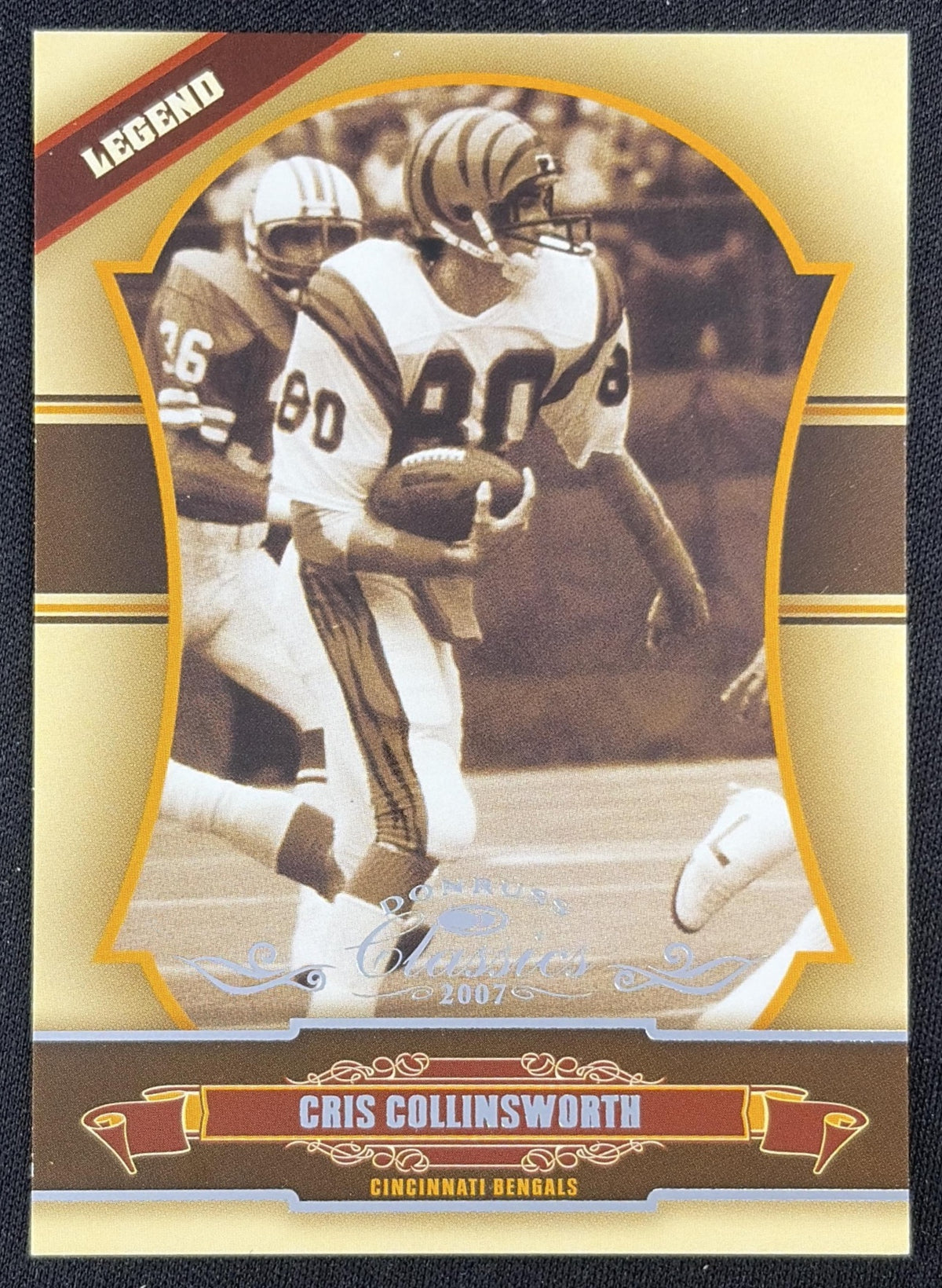 Cris Collinsworth 2007 Donruss Classics /999 Bengals
