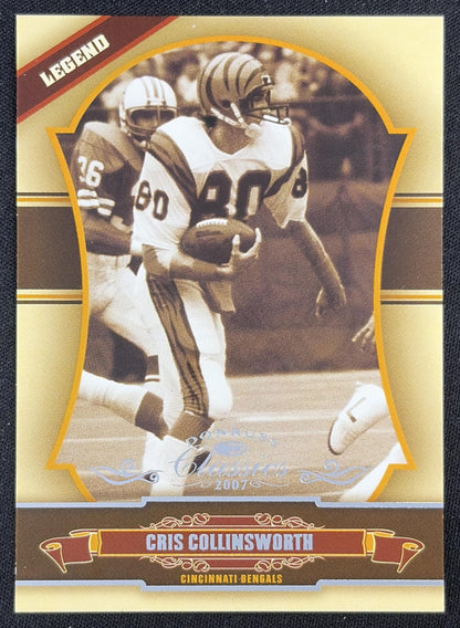 Cris Collinsworth 2007 Donruss Classics /999 Bengals