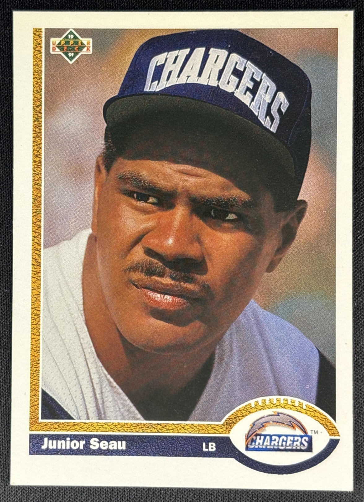 Junior Seau 1991 Upper Deck Chargers