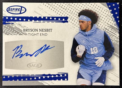 Bryson Nesbit 2025 Aspire Auto Sports Trading Cards