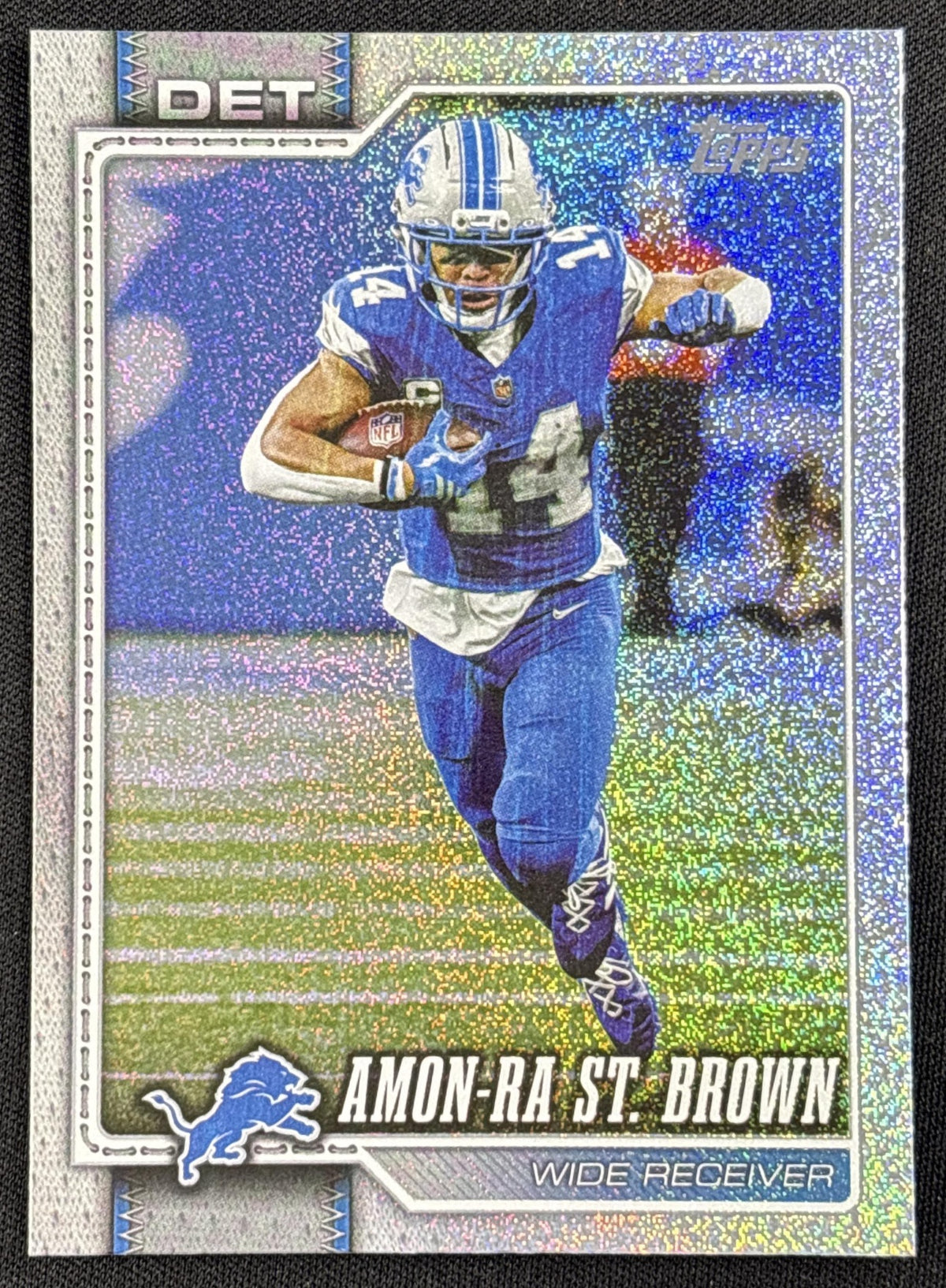 Amon-Ra St. Brown 2026 Topps Sandglitter Lions