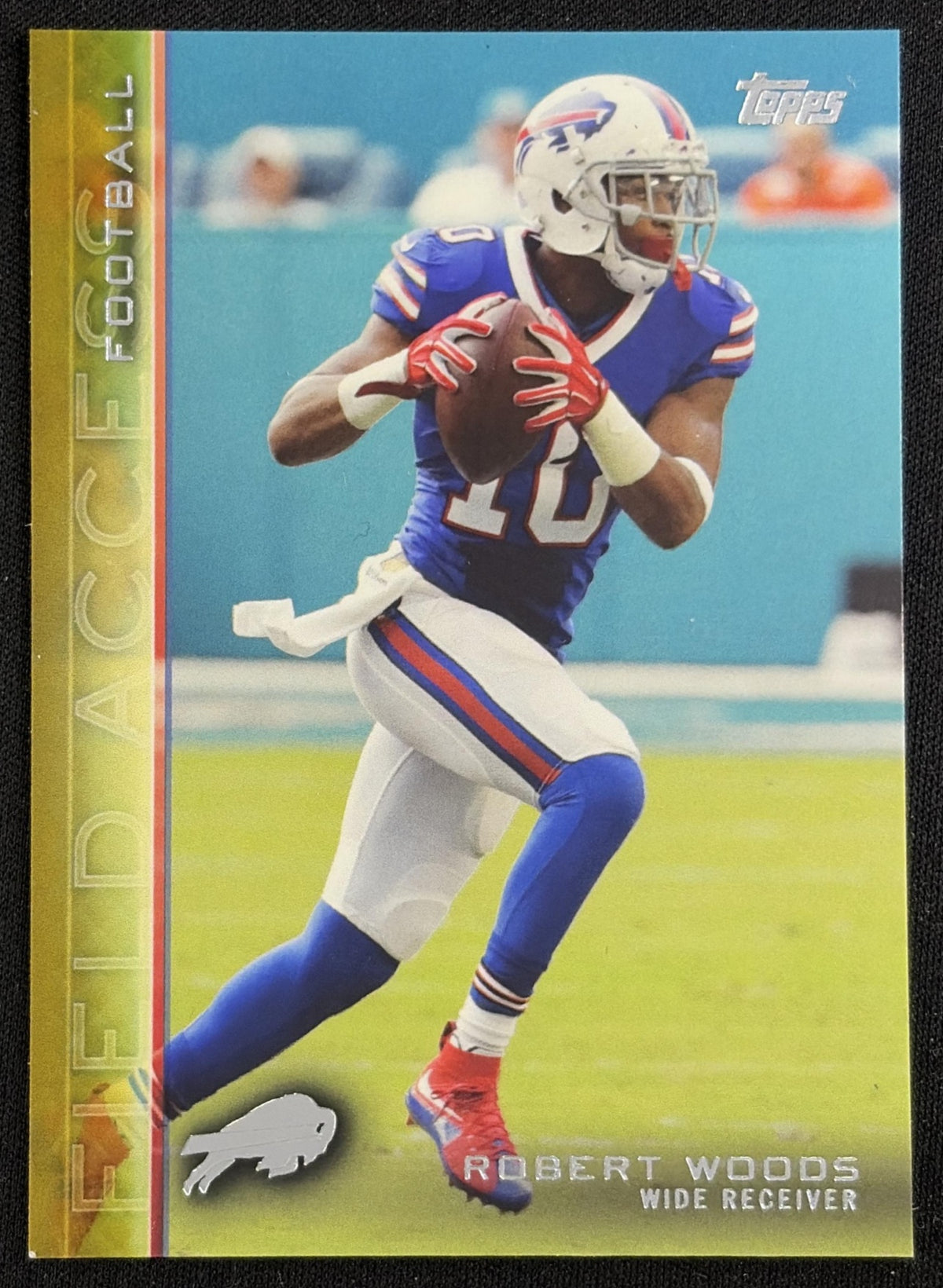 Robert Woods 2015 Topps Field Access Gold /99 Bills - Front