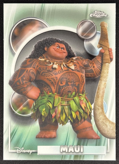 Maui 2026 Topps Chrome Disney Moana 2 front