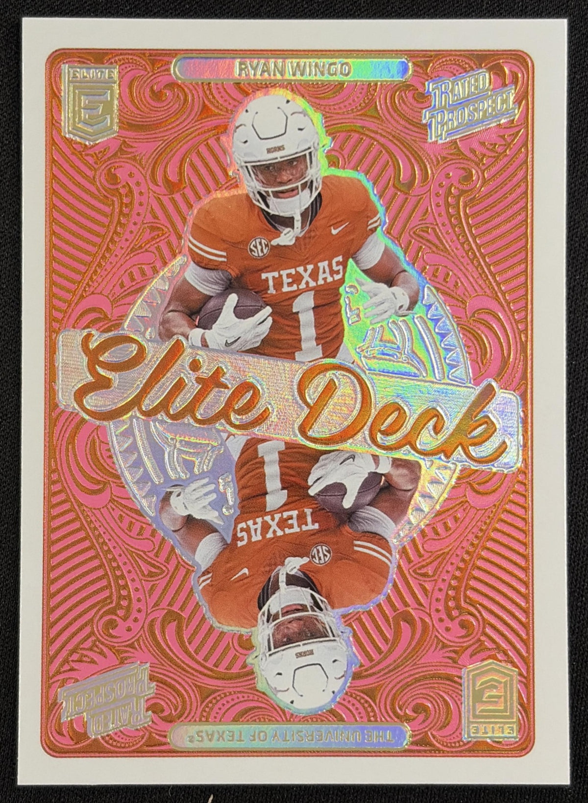 Ryan Wingo 2026 Panini Donruss Elite Deck Longhorns
