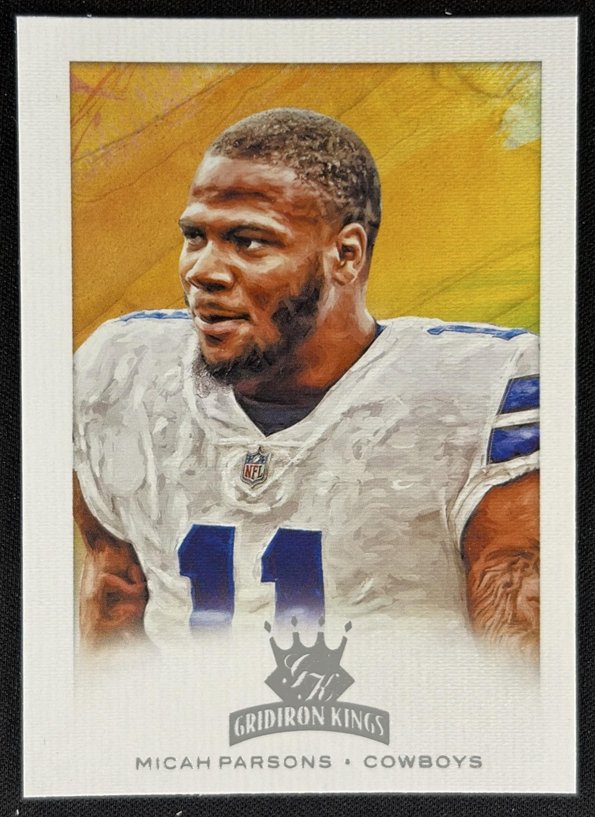 Micah Parsons 2021 Panini Chronicles Gridiron Kings Cowboys
