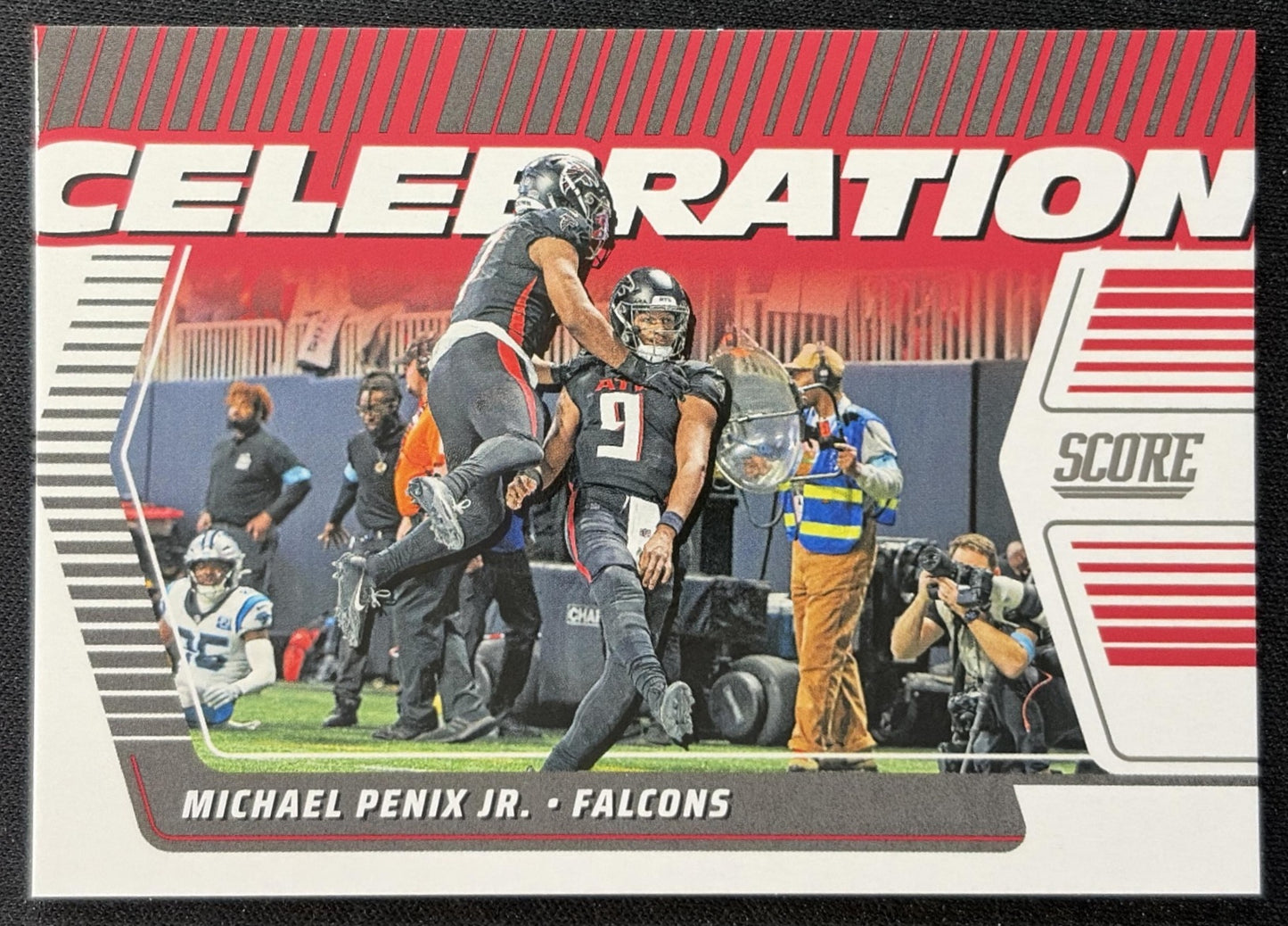 Michael Penix Jr. 2025 Panini Score Celebration Falcons Sports Trading Cards