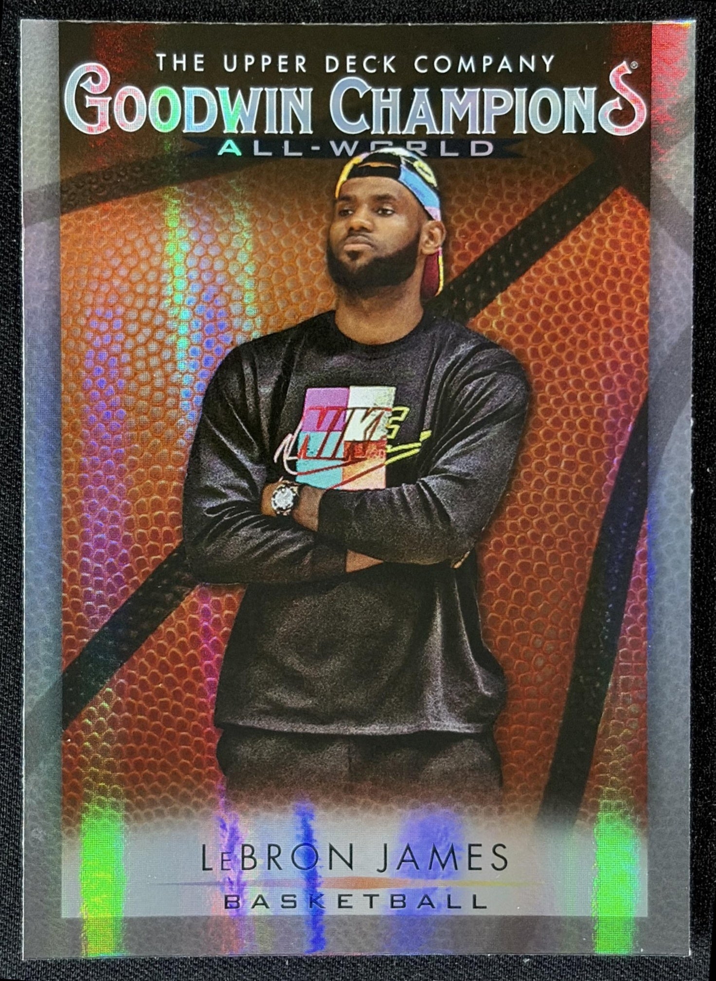 LeBron James 2021 Upper Deck Goodwin Champions All World Basketball