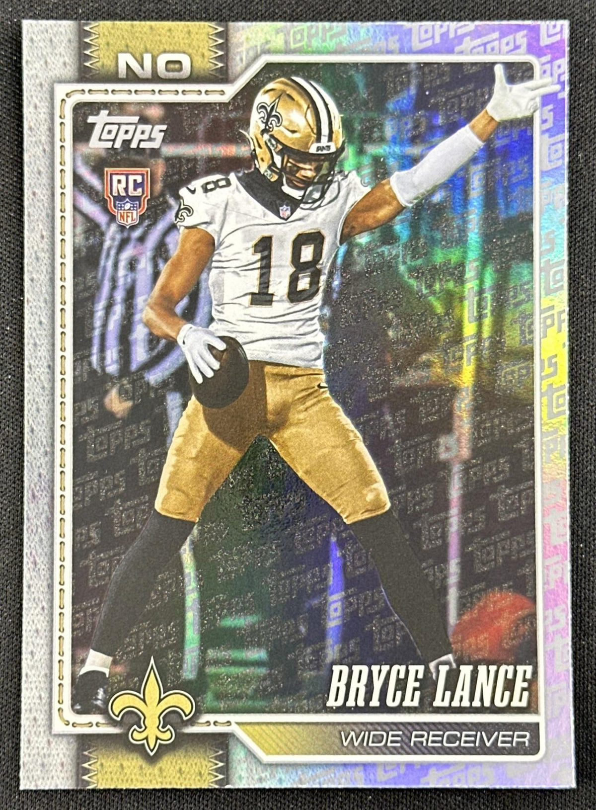 Bryce Lance 2026 Topps Flagship Fanatics Foil Saints