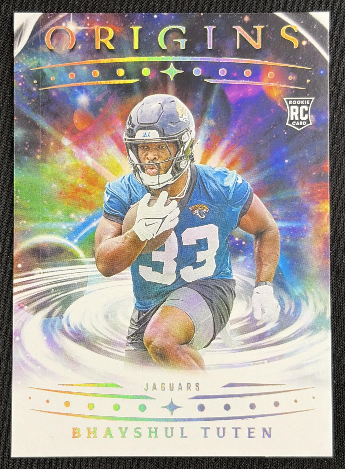 Bhayshul Tuten 2025 Panini Origins Rookie Jaguars Sports Trading Card
