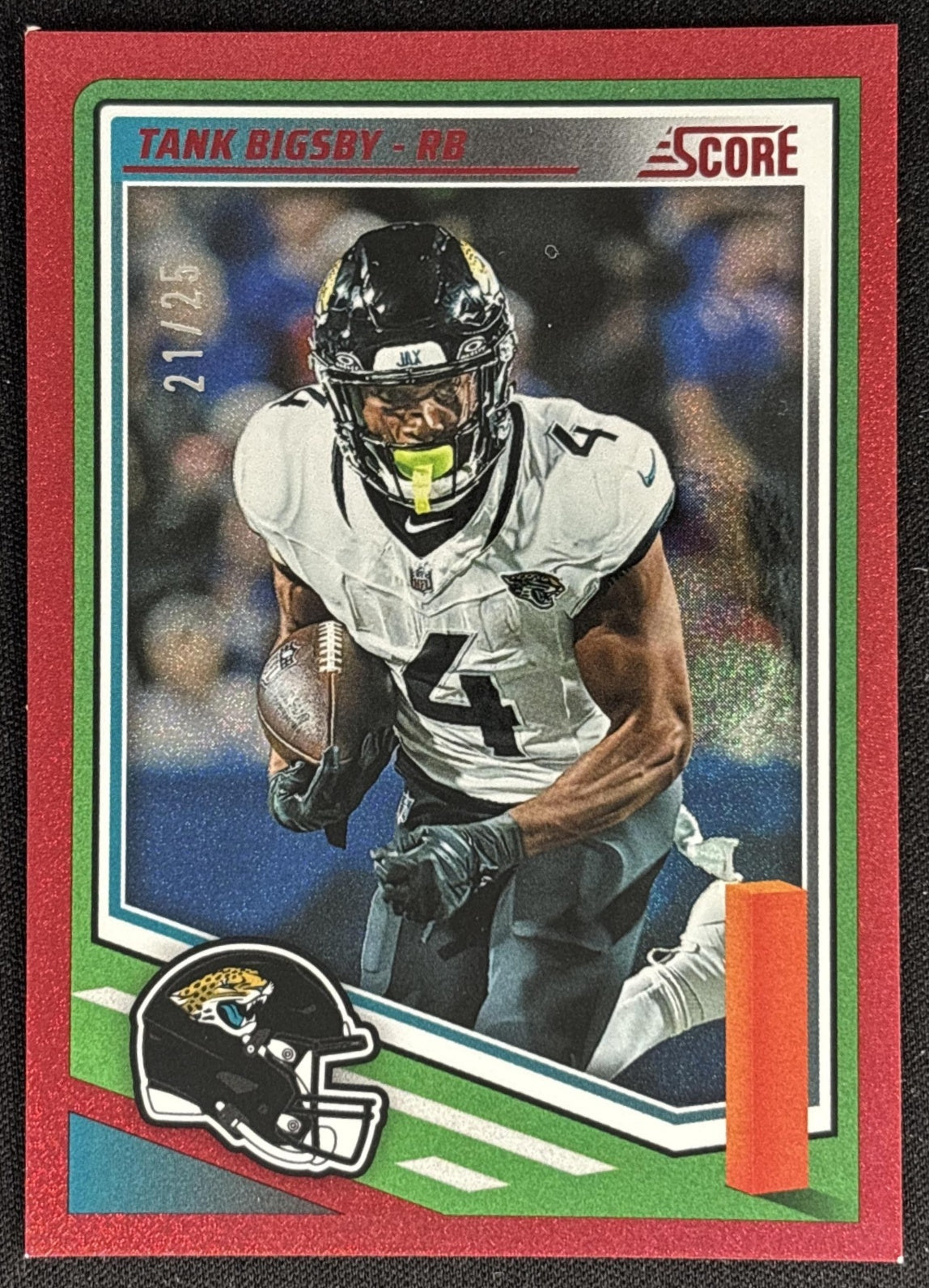 Tank Bigsby 2025 Panini Score Dots Red /25 Jaguars