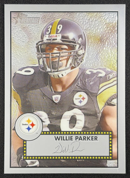 Willie Parker 2006 Topps Heritage Chrome /1952 Steelers