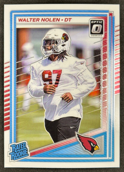 Walter Nolen 2025 Donruss Optic Rated Rookie Cardinals Sports Trading Card