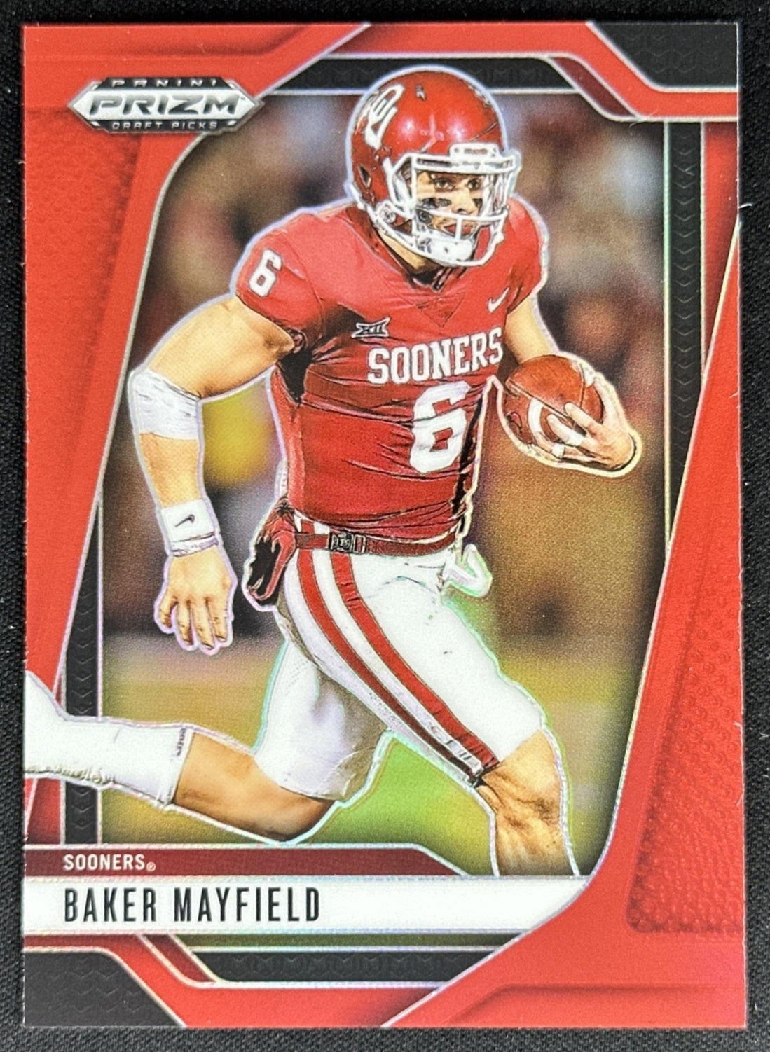 Baker Mayfield 2025 Panini Prizm Draft Picks Red /399 Sooners