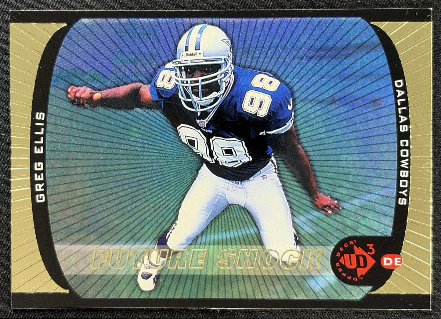 Greg Ellis 1998 Upper Deck UD3 Cowboys