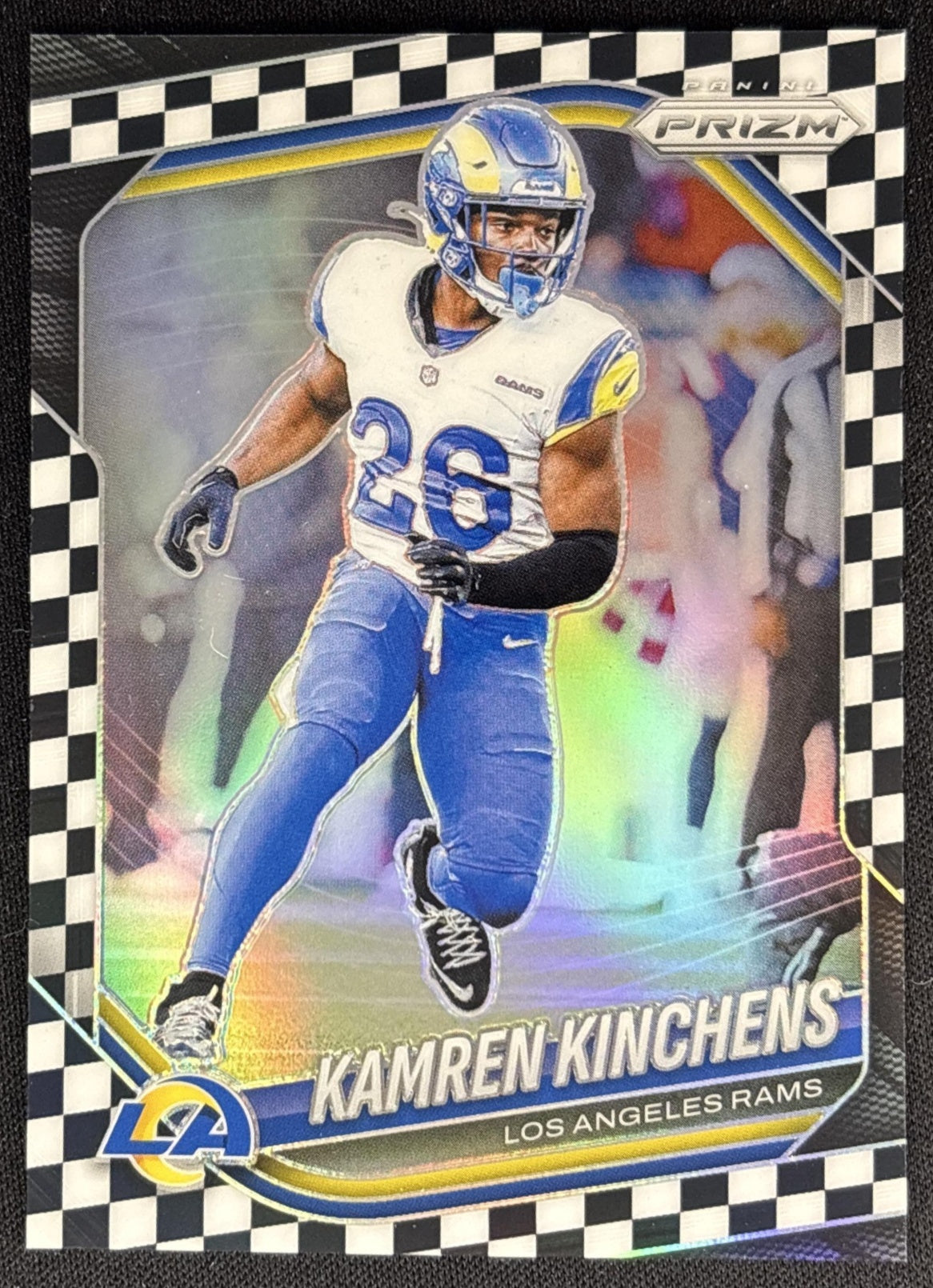 Kamren Kinchens 2025 Panini Prizm Black & White Checker