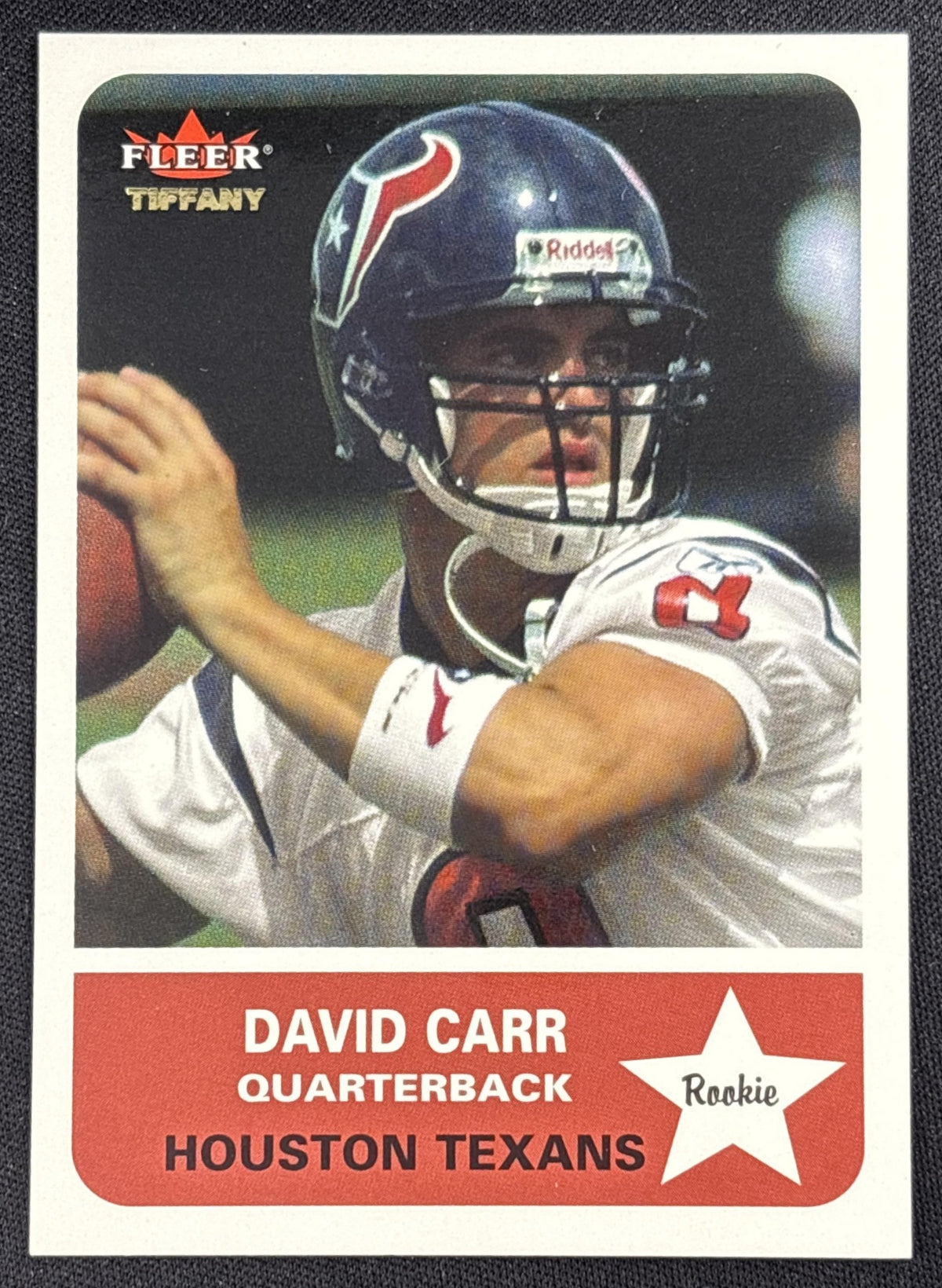 David Carr 2002 Fleer Tiffany /225 Texans