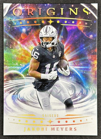 Jakobi Meyers 2025 Panini Origins Raiders front sports trading card