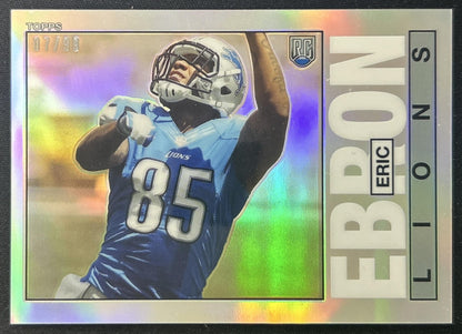 Eric Ebron 2014 Topps Chrome 1985 Refractor /99 Lions front